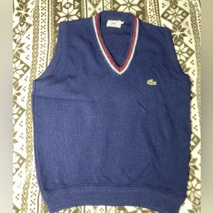 Vintage rare Izod Lacoste vest M
